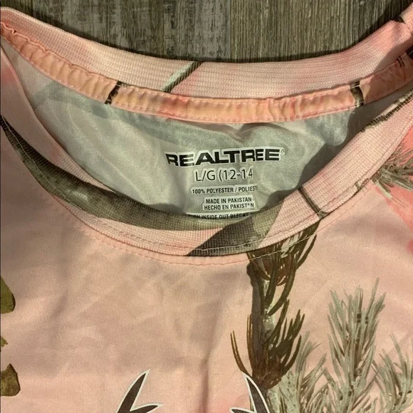 5/$25 Real Tree drifit shirt NWOT - Picture 2 of 2